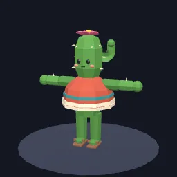 サボテンポンチョ